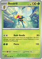 Preview image for the Beedrill single card for the collectable card game Pokemon.