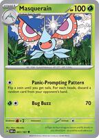 Preview image for the Masquerain single card  for the collectable card game Pokemon.