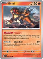 Preview image for the Entei single card  for the collectable card game Pokemon.