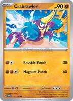 Preview image for the Crabrawler single card for the collectable card game Pokemon.