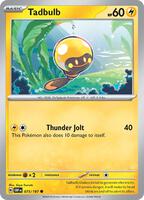 Preview image for the Tadbulb 075/197 single card  for the collectable card game Pokemon.