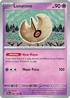 Preview image for the Lunatone single card for the collectable card game Pokemon.