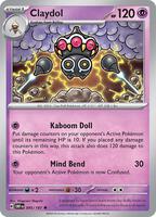 Preview image for the Claydol single card  for the collectable card game Pokemon.