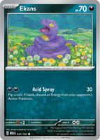 Preview image for the Ekans single card for the collectable card game Pokemon.