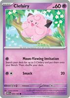Preview image for the Clefairy single card for the collectable card game Pokemon.