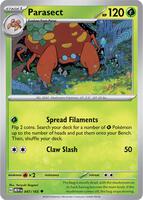Preview image for the Parasect single card for the collectable card game Pokemon.