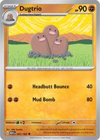Preview image for the Dugtrio single card for the collectable card game Pokemon.