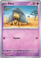 Preview image for the Abra single card for the collectable card game Pokemon.