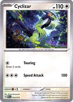 Preview image for the Cyclizar single card  for the collectable card game Pokemon.