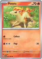 Preview image for the Ponyta single card for the collectable card game Pokemon.