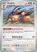 Preview image for the Dodrio single card for the collectable card game Pokemon.
