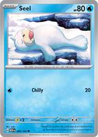 Preview image for the Seel single card for the collectable card game Pokemon.