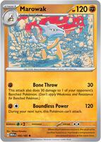 Preview image for the Marowak single card for the collectable card game Pokemon.