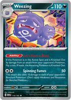 Preview image for the Weezing single card for the collectable card game Pokemon.