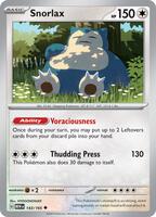 Preview image for the Snorlax single card for the collectable card game Pokemon.