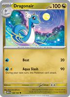 Preview image for the Dragonair - 148/165 single card for the collectable card game Pokemon.