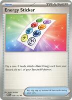 Preview image for the Energy Sticker single card  for the collectable card game Pokemon.