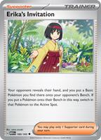 Preview image for the Erika's Invitation - 160/165 single card for the collectable card game Pokemon.