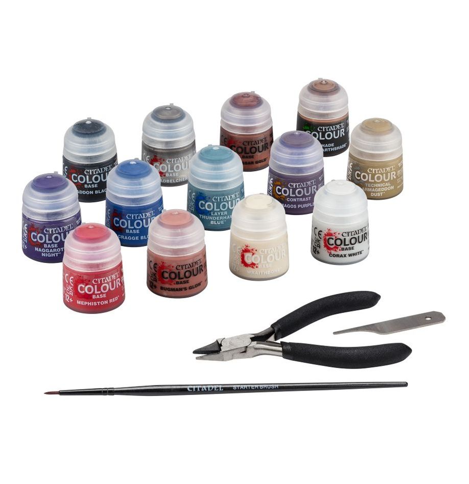 Warhammer 40,000: Paints and Tools set