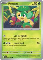 Preview image for the Pansage single card  for the collectable card game Pokemon.