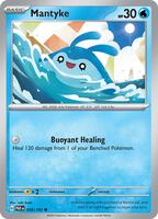 Preview image for the Mantyke - 039/182 single card  for the collectable card game Pokemon.