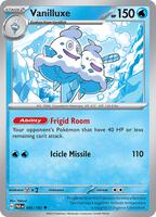 Preview image for the Vanilluxe single card  for the collectable card game Pokemon.