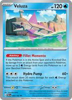Preview image for the Veluza - 054/182 single card  for the collectable card game Pokemon.