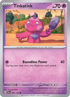 Preview image for the Tinkatink - 083/182 single card  for the collectable card game Pokemon.