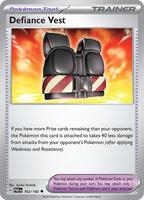 Preview image for the Defiance Vest single card  for the collectable card game Pokemon.