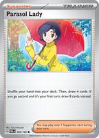 Preview image for the Parasol Lady single card  for the collectable card game Pokemon.