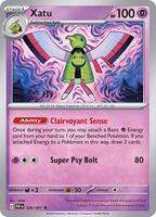 Preview image for the Xatu - 026/091 single card  for the collectable card game Pokemon.