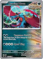 Preview image for the Roaring Moon single card  for the collectable card game Pokemon.