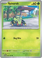 Preview image for the Spinarak single card for the collectable card game Pokemon.