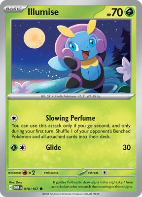 Preview image for the Illumise single card for the collectable card game Pokemon.