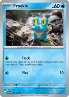 Preview image for the Froakie single card  for the collectable card game Pokemon.