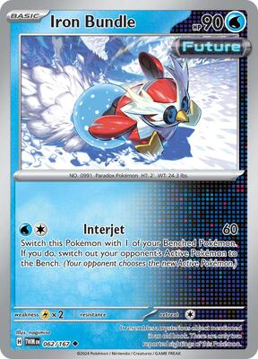 Preview image for the Iron Bundle single card  for the collectable card game Pokemon.