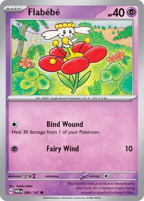 Preview image for the Flabebe single card  for the collectable card game Pokemon.