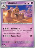 Preview image for the Palossand single card for the collectable card game Pokemon.