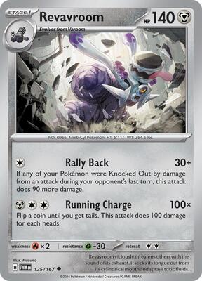 Preview image for the Revavroom single card  for the collectable card game Pokemon.