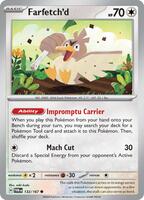 Preview image for the Farfetch'd single card  for the collectable card game Pokemon.