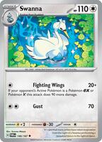 Preview image for the Swanna single card for the collectable card game Pokemon.