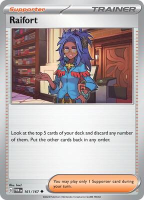 Preview image for the Raifort single card for the collectable card game Pokemon.