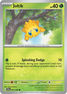 Preview image for the Joltik single card for the collectable card game Pokemon.