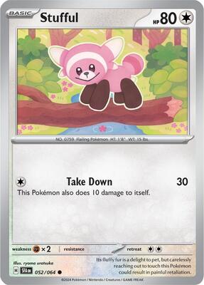 Preview image for the Stufful single card for the collectable card game Pokemon.
