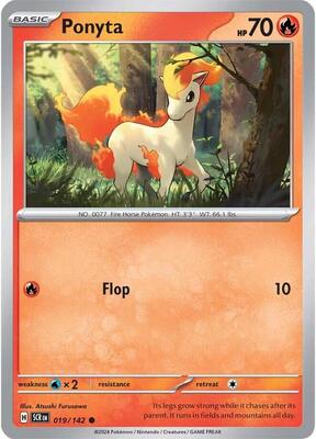 Preview image for the Ponyta single card for the collectable card game Pokemon.
