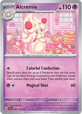 Preview image for the Alcremie single card for the collectable card game Pokemon.
