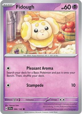 Preview image for the Fidough single card  for the collectable card game Pokemon.
