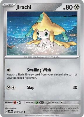 Preview image for the Jirachi single card for the collectable card game Pokemon.