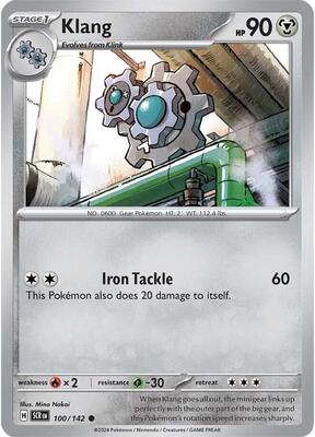 Preview image for the Klang single card for the collectable card game Pokemon.