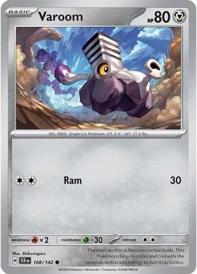 Preview image for the Varoom single card for the collectable card game Pokemon.